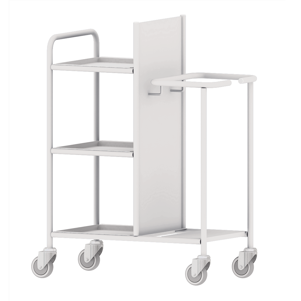 Shuttleworth Bed Changing Trolley with Shelves -