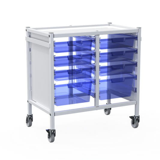 Shuttleworth Low Double Medical Storage Trolley -