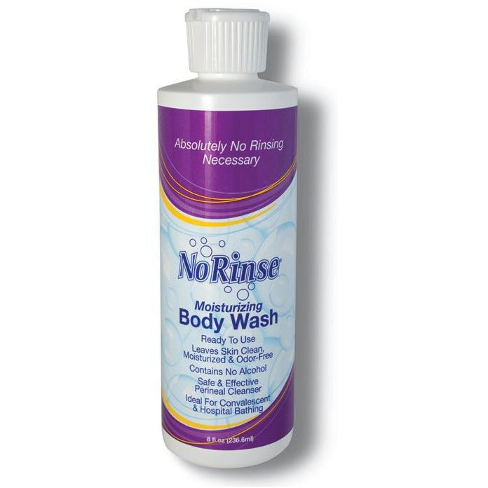 No Rinse Dry Body Wash Liquid 8oz - (236.6ml) -