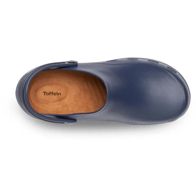 Toffeln AktivKlog - Navy - Closed In Heel - Adjustable Heel Strap -