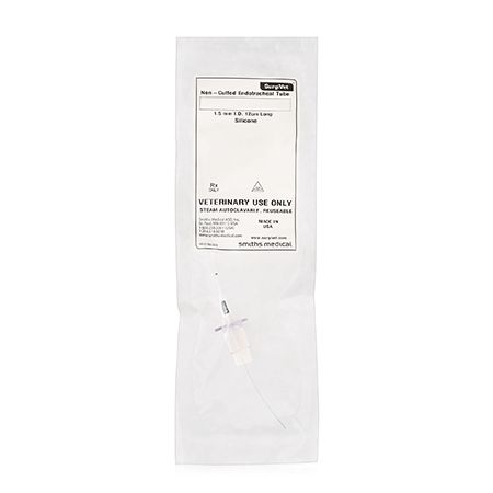 Endo Tube 1.5mm Non Cuffed Silicone Pvc - MWI Animal Health