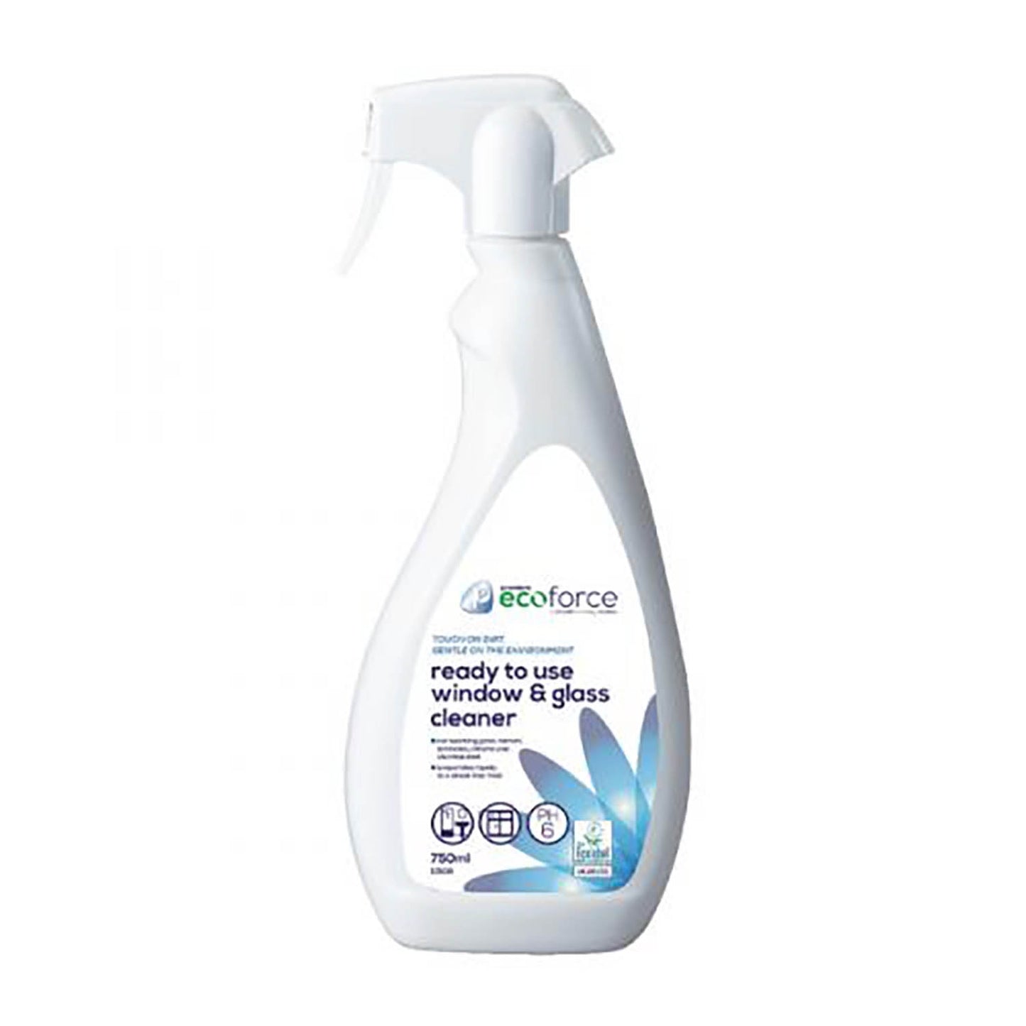 Premiere Ecoforce Window & Glass Cleaner RTU 750ml - Bunzl Catering Supplies