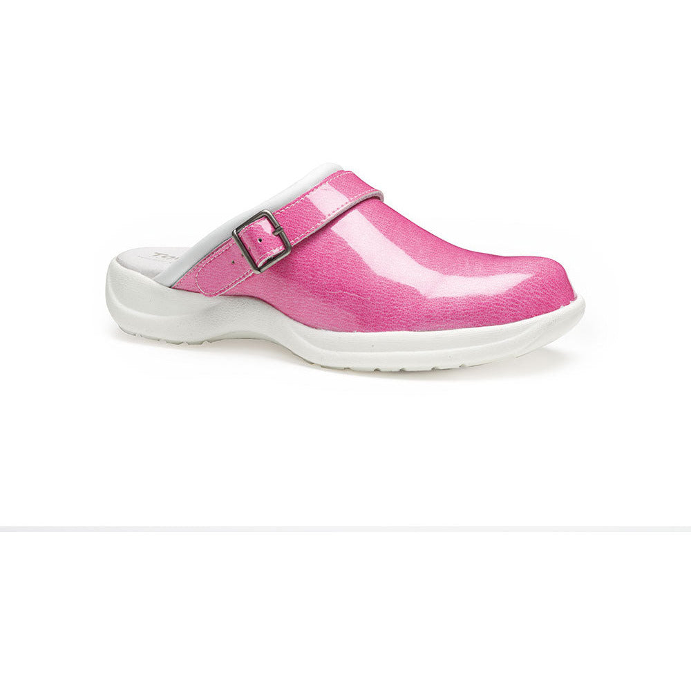 Nurses Shoes - Ultralite Unisex Comfort Shoe with Strap-3-Hot Pink -