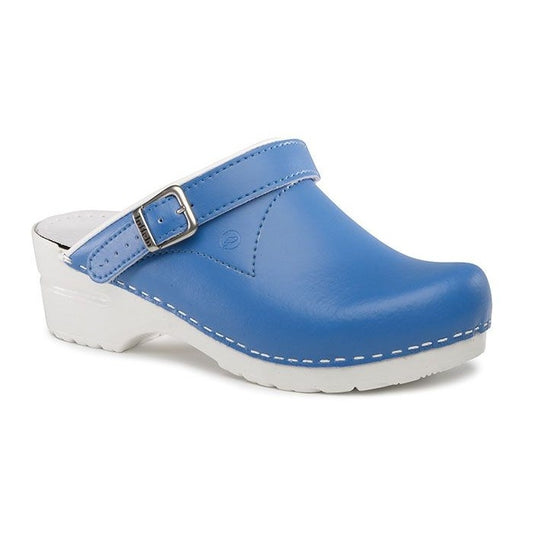 Flexiklog Unisex Flexible Clog with Elasticated Heel Strap - Sky Blue -