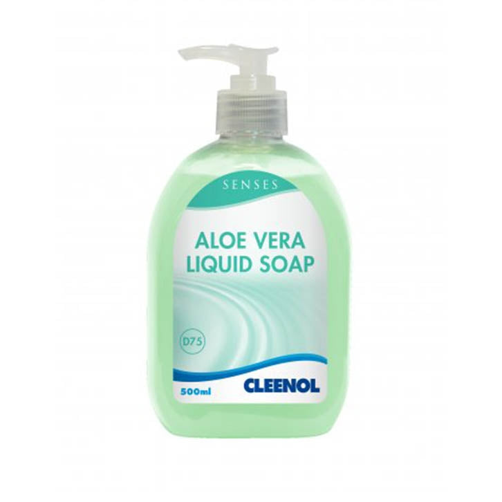 Senses Aloe Vera Liquid Soap 500ml - Cleenol