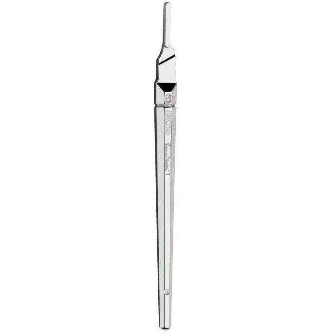 Surgical Scalpel Handle No. B3 - Stainless Steel - Swann Morton