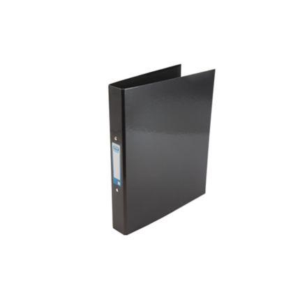 Elba Laminated Ring Binder 2 O Ring 25mm Capacity Black - Discontinued
