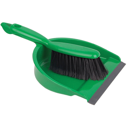 Professional Dustpan & Brush Set Soft Bristles -
