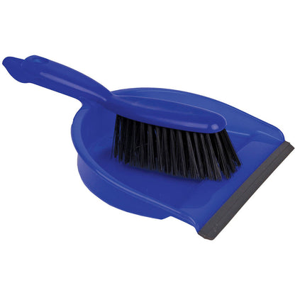 Professional Dustpan & Brush Set Stiff Bristles
