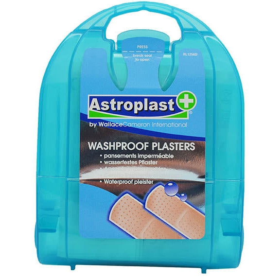 Astroplast Micro Pack 36 Blue Detectable Plasters 7.2 x 2.5 - Wallace Cameron
