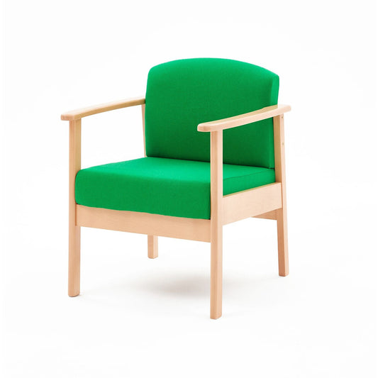 Needham Low Back Chair with Armrests -