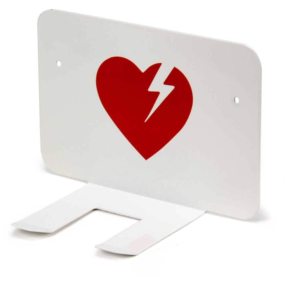 Lifepak CR2 Wall Bracket - White - Stryker-Physio Control