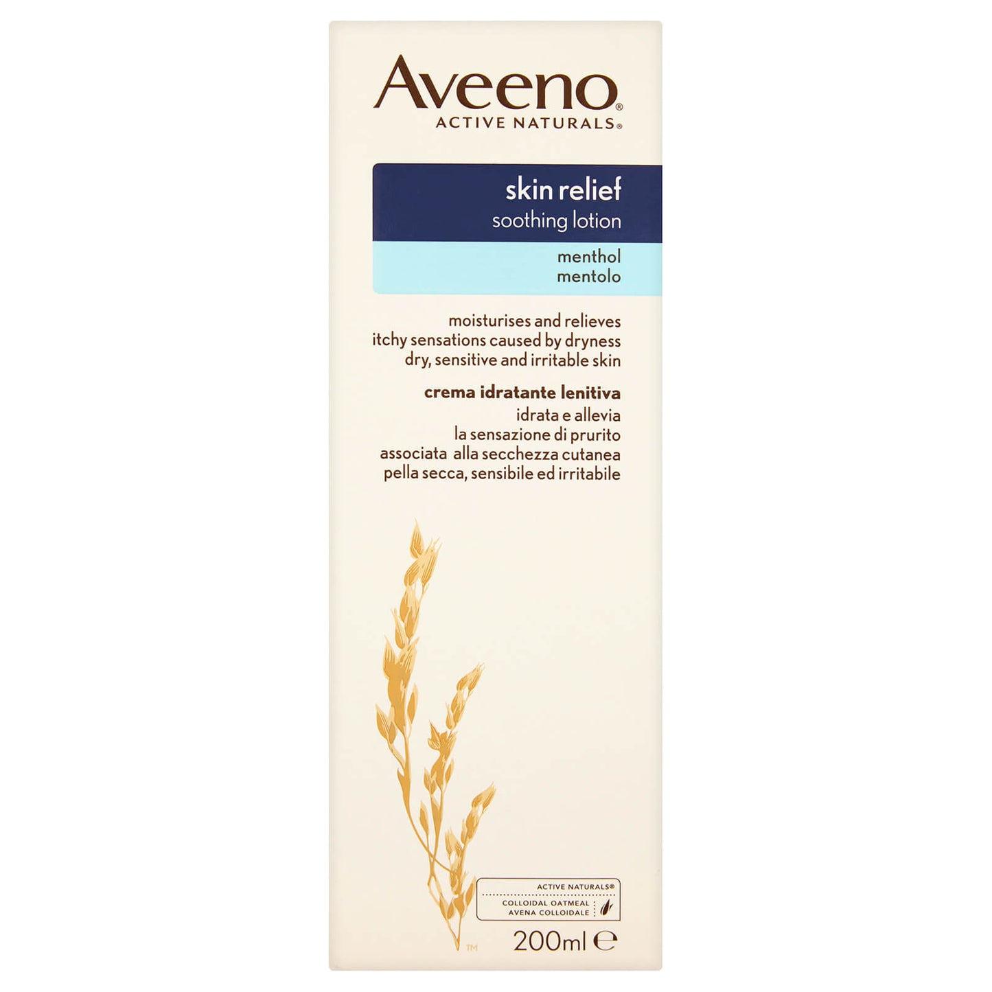 Aveeno Skin Relief Lotion Menthol - 200ml - Aveeno