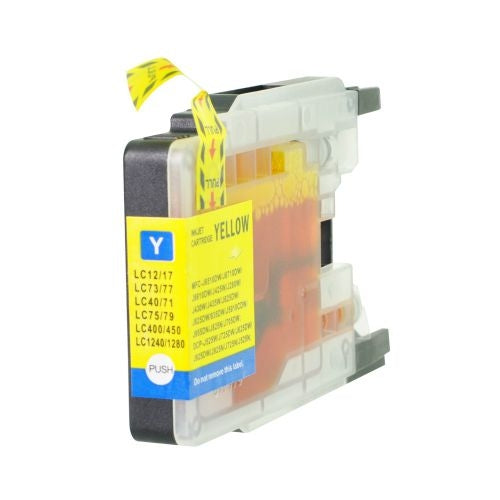 Brother LC1280Y High Yield Yellow Ink Cartridge LC1280Y LC1220Y Compatible - CTS