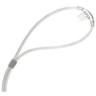 Phthalate Free Infant Nasal Cannula with Curved Prongs and Tube 2.1m - Single