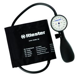 Riester R1 Shockproof Sphygmomanometer with Adult Cuff - White