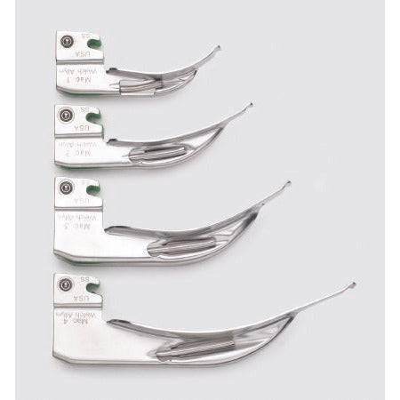 Laryngoscope Blade Macintosh Type Size 4 Large Adult - Welch Allyn