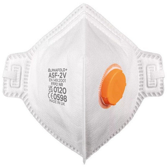 Alpha Solway FFP2 Valved Mask - Small - Box of 15 - Alpha Solway