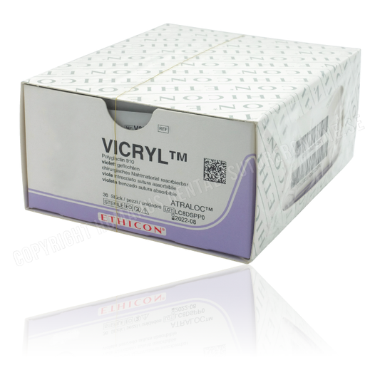 Vicryl suture 5-0 - PS-4C 45 cm undyed