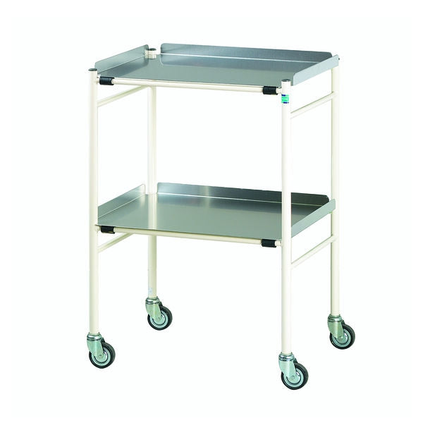 Halifax Surgical Trolley 610mm x 460mm Aluminium - Doherty