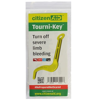 Tourni-Key With AntiPinch Card In Bag - Single - citizenAID