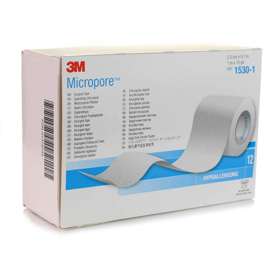 3M Micropore Surgical Tape 2.5cm x 9.14m - SINGLE -