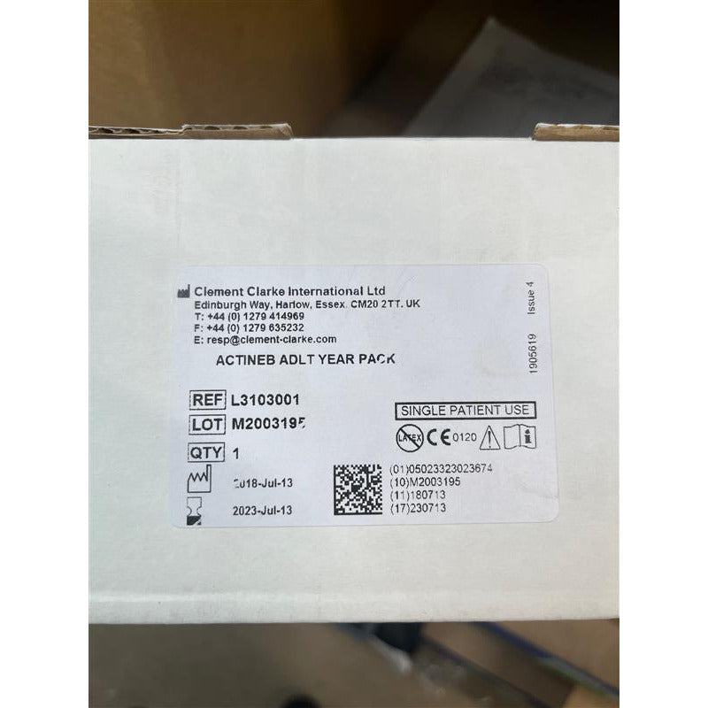 Clement Clarke Adult Year Pack for Actineb CL3103001 - CLEARANCE DUE TO SHORT EXPIRY DATE - Clement Clarke