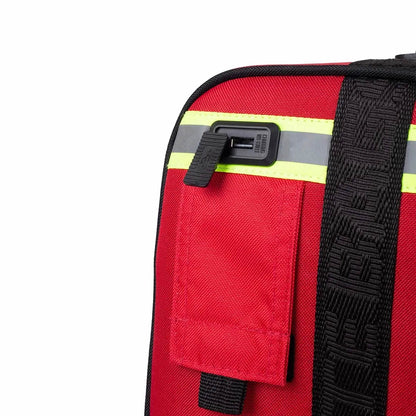 Emerair's Trolley Emergency Respiratory Bag - Red Polyamide