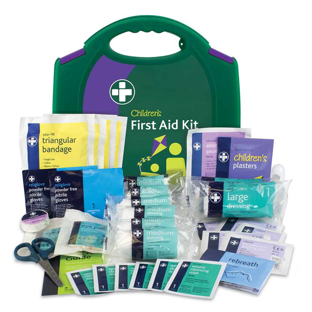 Child Care First Aid Kit in Aura Standard Box - Reliance