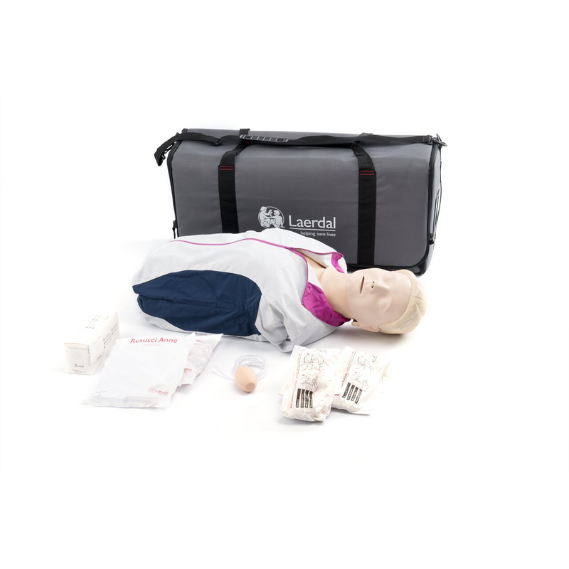 Resusci Anne First Aid Torso with Carry Bag - Laerdal