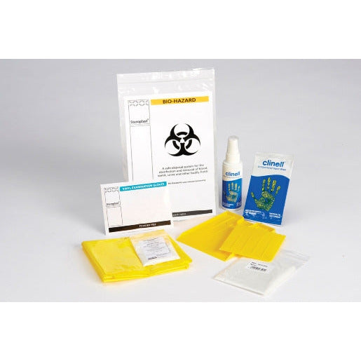Biohazard Clean Up Kit- 5 Applications - Steroplast