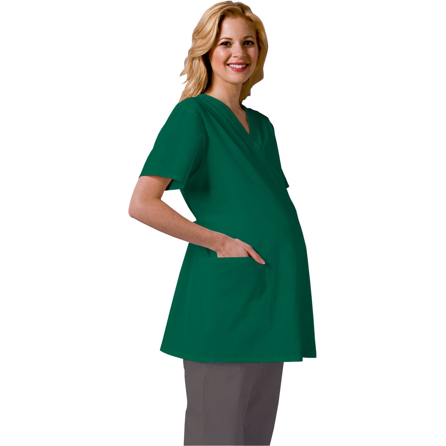 Cherokee Maternity Scrub Top -