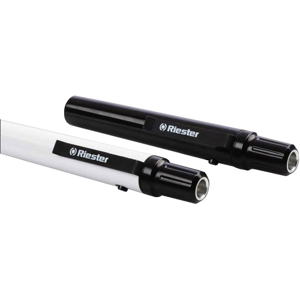 e-xam LED 2.5 V - Black With Tongue Blade Holder - Riester