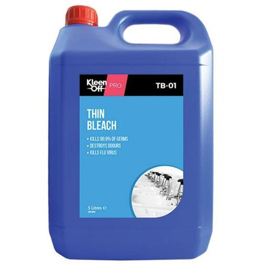 Kleen Off Pro Thin Bleach 5 Litre Jerry Can - Discontinued