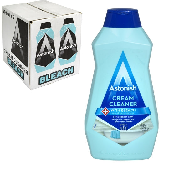 Astonish Cream Cleaner with Bleach - 500ml - Discontinued