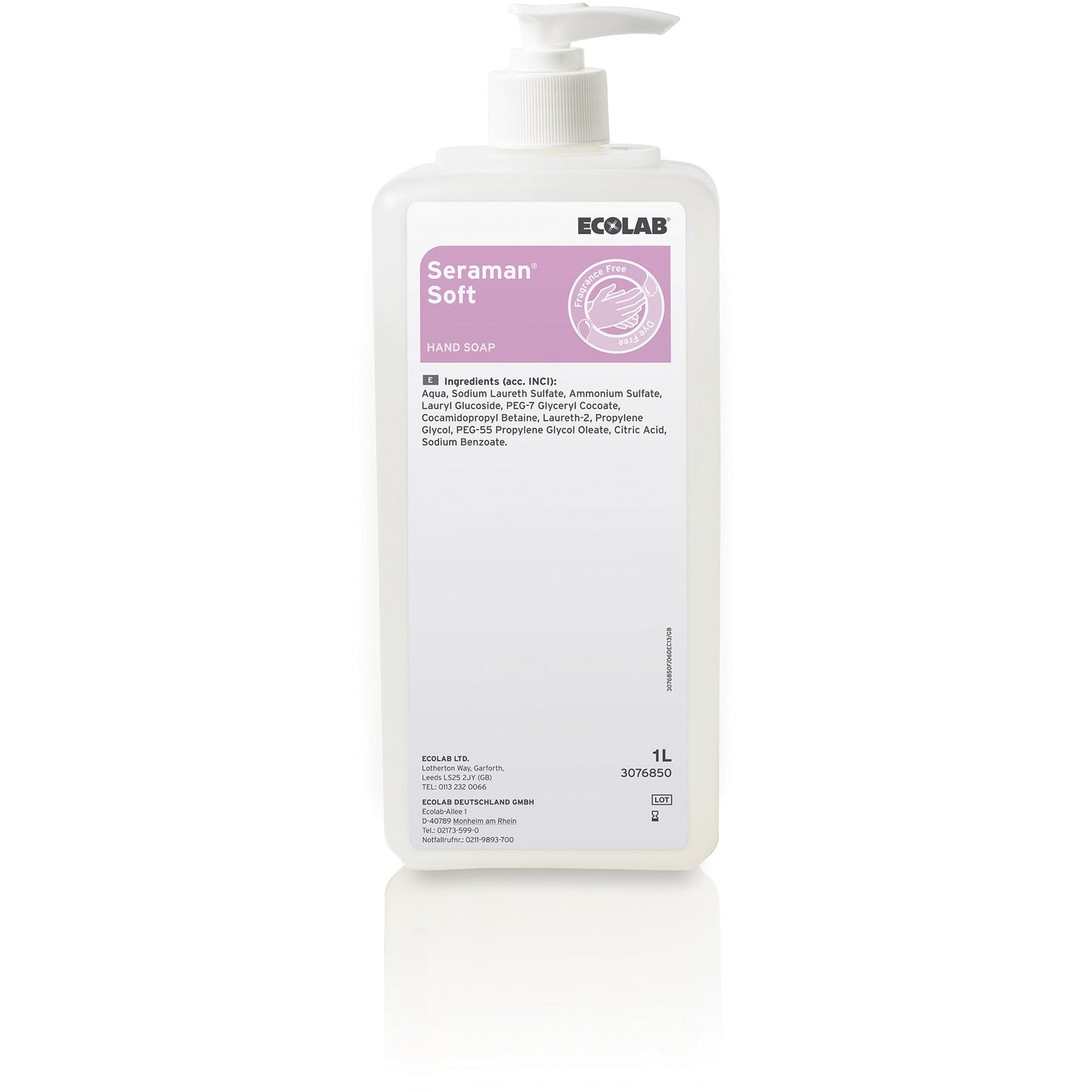 Seraman soft 1L integral pump - Ecolab