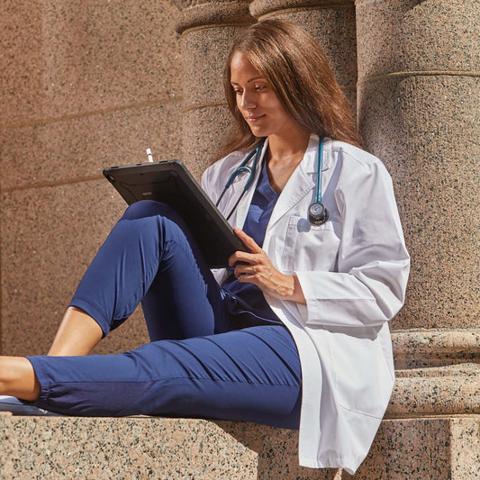 Littmann Cardiology IV Diagnostic Stethoscope: Black & Black - Violet Stem 6203 - Littmann Stethoscopes