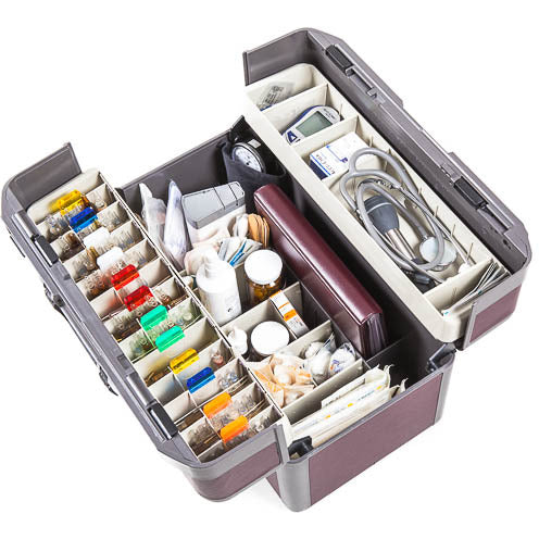 Durasol 'Ideal' Hard Shell Doctors Case - Small