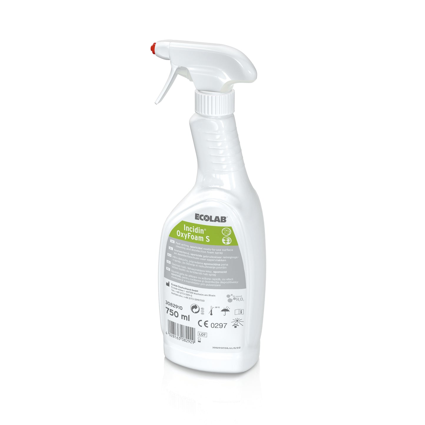Incidin Oxyfoam Spray 750ML - Ecolab