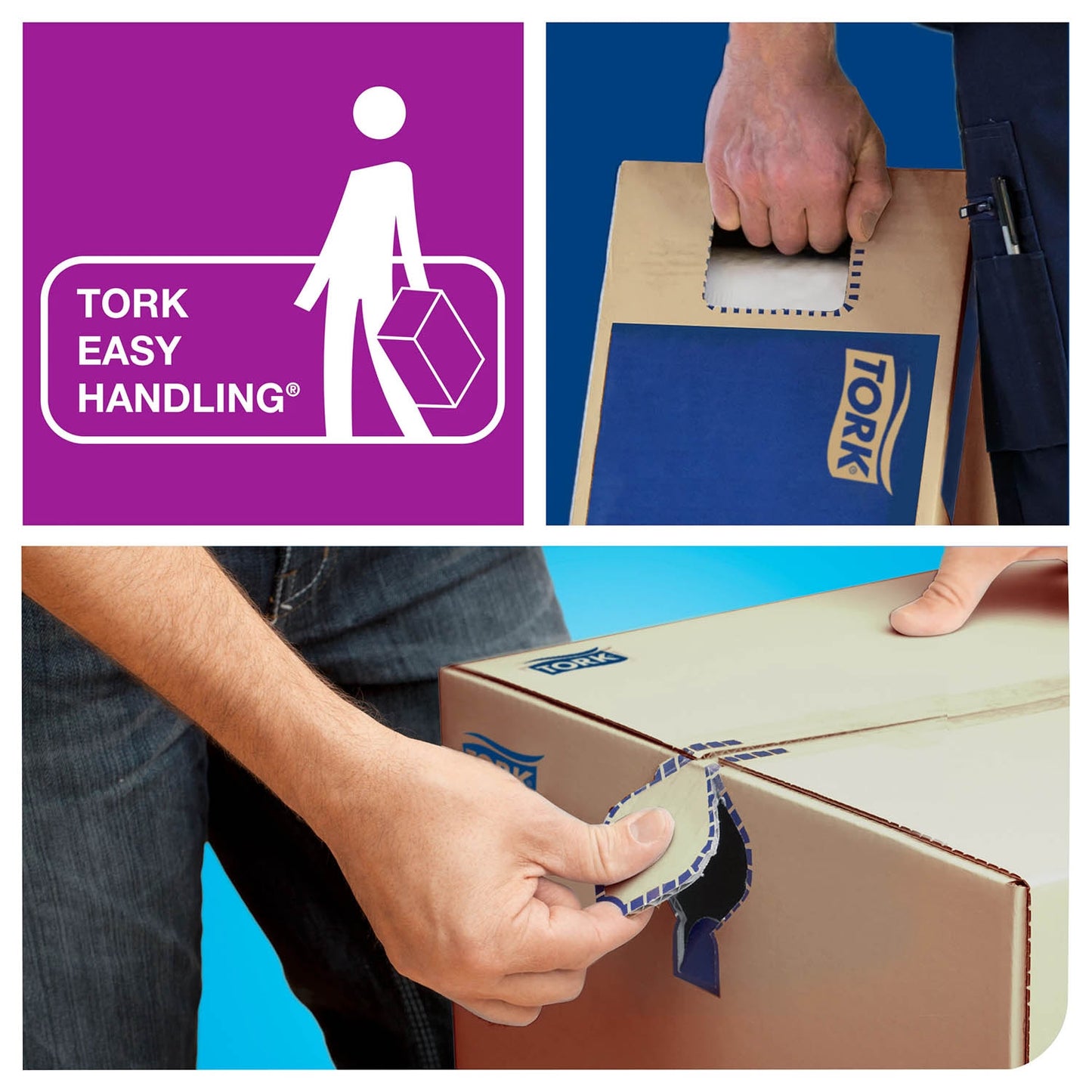 Tork Singlefold Hand Towel Advanced White - 2Ply - 290163 - 15 x 250 - Tork