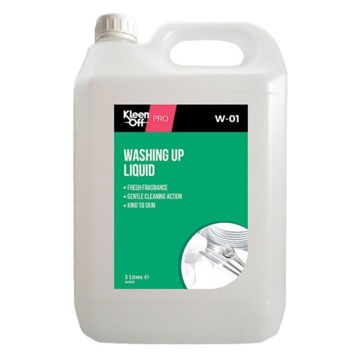 Kleen Off Pro Washing Up Liquid - 5 Litre Jerry Can - Discontinued