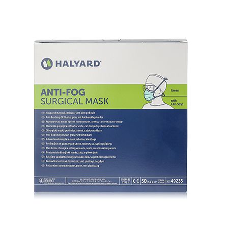 Barrier Face Mask Anti-Fog Tie-On 50 - MWI Animal Health