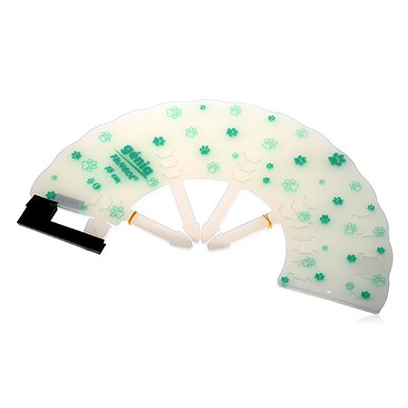 Funcol Collar Green Paws 15cm X 12 - MWI Animal Health