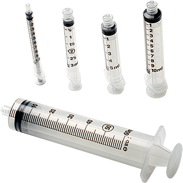 BD Luer Lock Syringes 5ml x 125