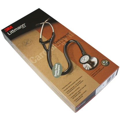 Littmann Cardiology III Stethoscope: Dark Olive & Smoke 3166