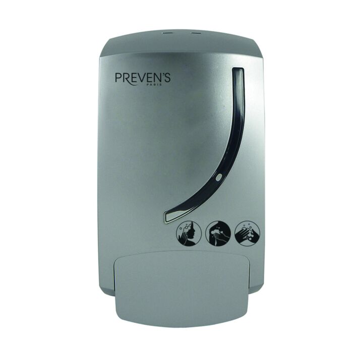 Preven's Paris Curve Dispenser - 300ml - Silver/Grey - Purell