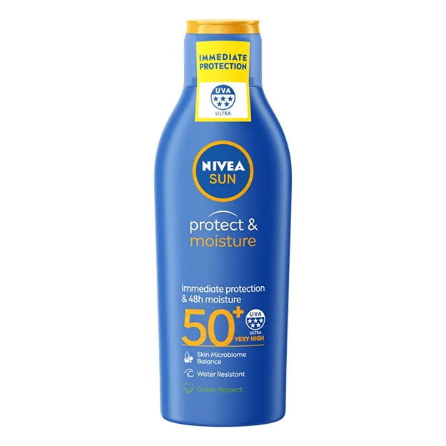 NIVEA Suncream Lotion SPF50+ - Protect & Moisture - 200ml - Nivea