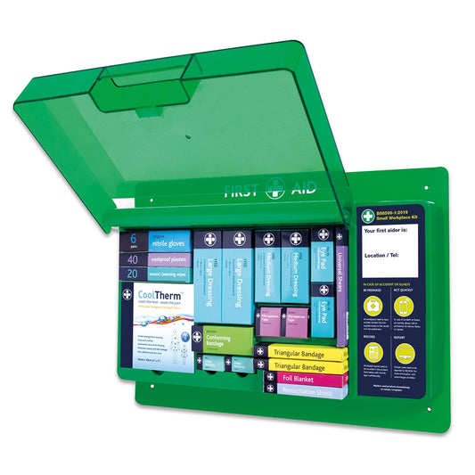 Deluxe First Aid Wall Station - Small Workplace Kit - Reliance