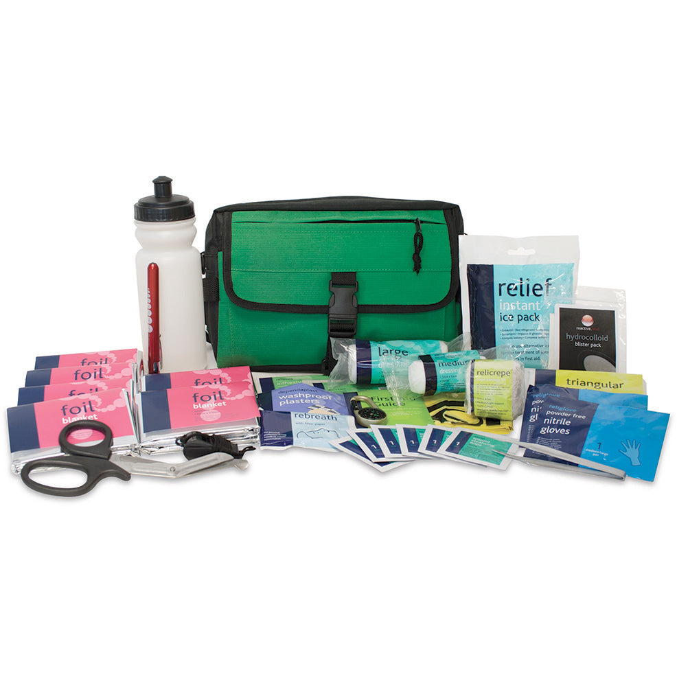 Outdoor Trip Kit in Green Strasbourg Bag - Reliance