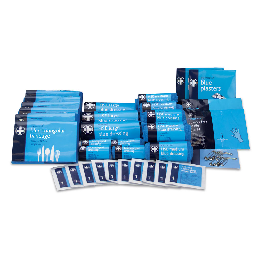 Masterchef HSE 20 Person All Blue Catering Refill Kit - Reliance